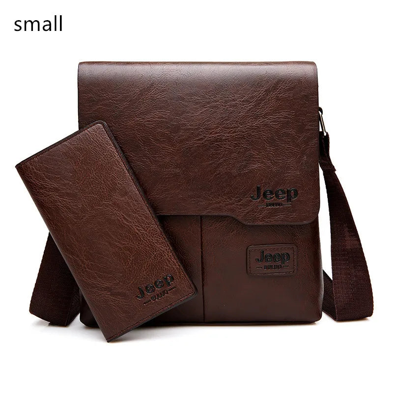 Men’s bag JEEP BULUO Men Tote Cross body Bags