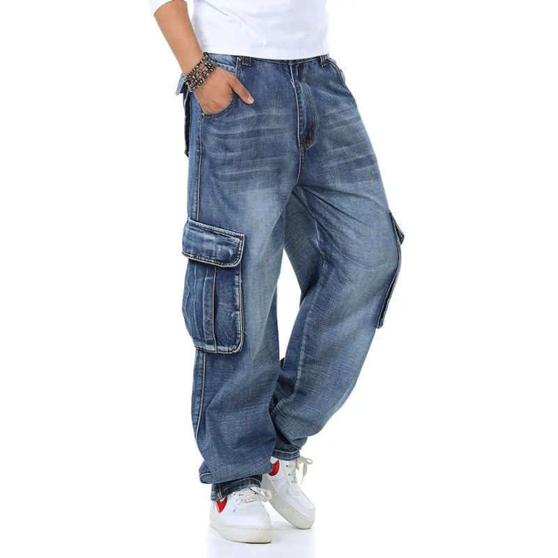 Baggy Streetwear Wide Leg Cargo