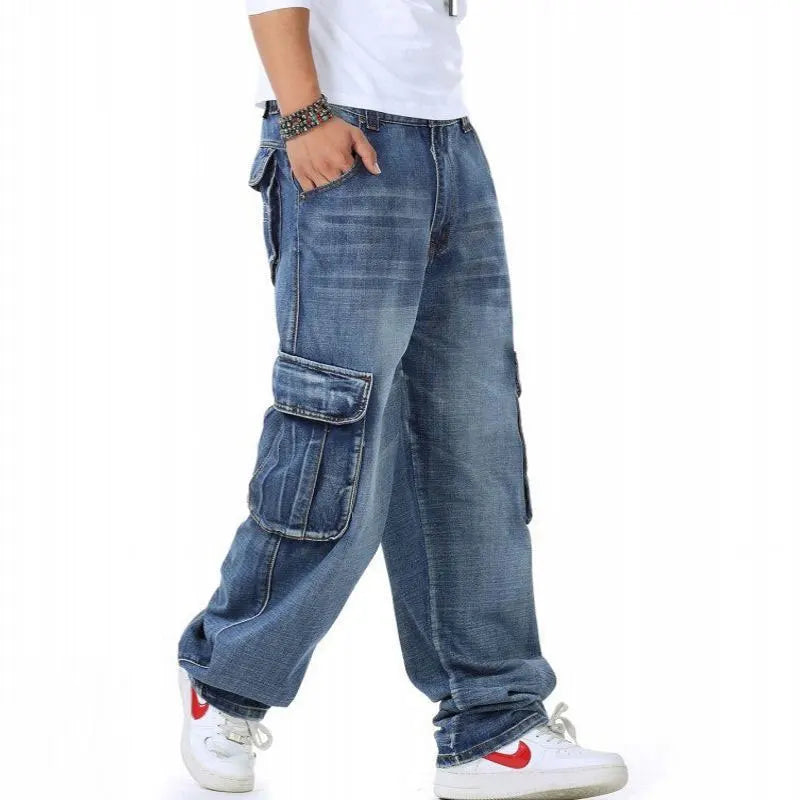 Baggy Streetwear Wide Leg Cargo