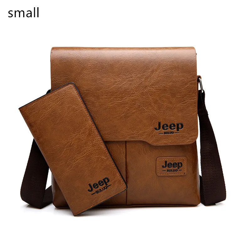 Men’s bag JEEP BULUO Men Tote Cross body Bags