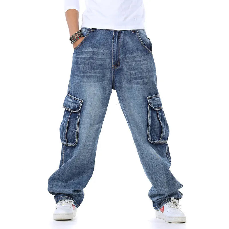 Baggy Streetwear Wide Leg Cargo