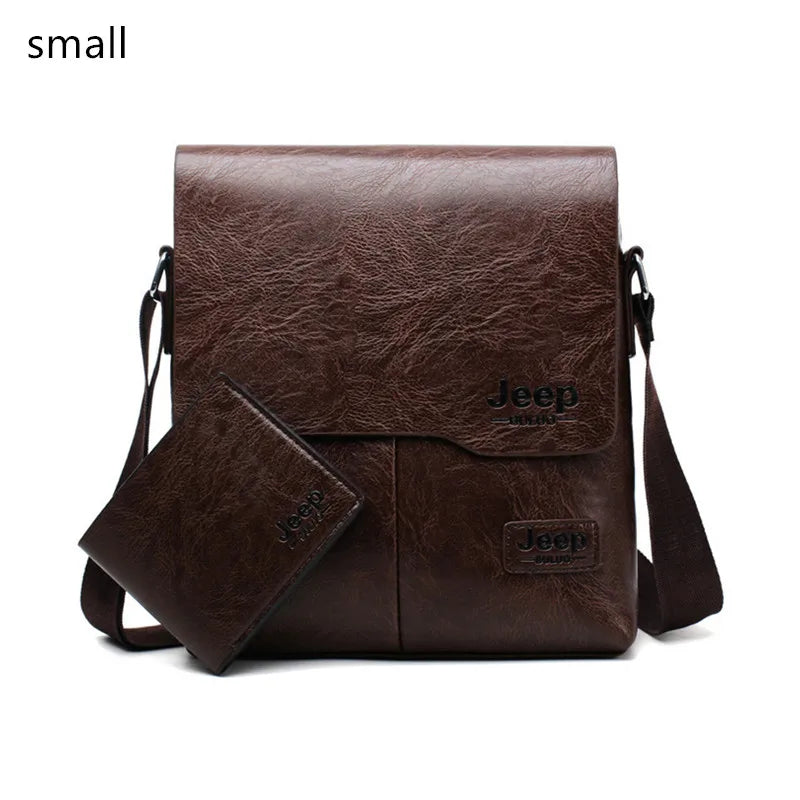 Men’s bag JEEP BULUO Men Tote Cross body Bags