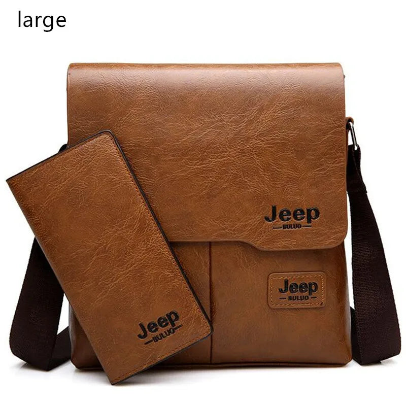 Men’s bag JEEP BULUO Men Tote Cross body Bags