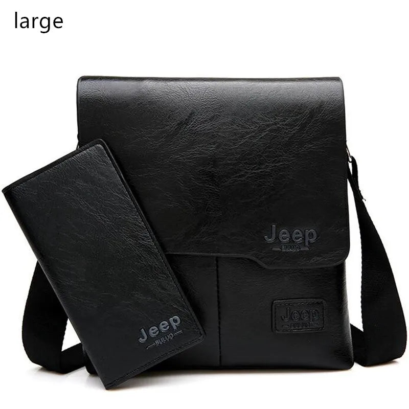 Men’s bag JEEP BULUO Men Tote Cross body Bags