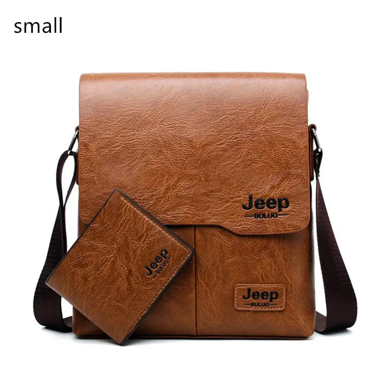 Men’s bag JEEP BULUO Men Tote Cross body Bags