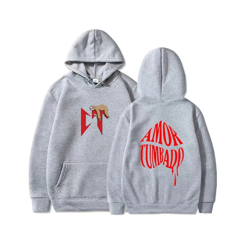 Men’s loose trend pullover hoodie