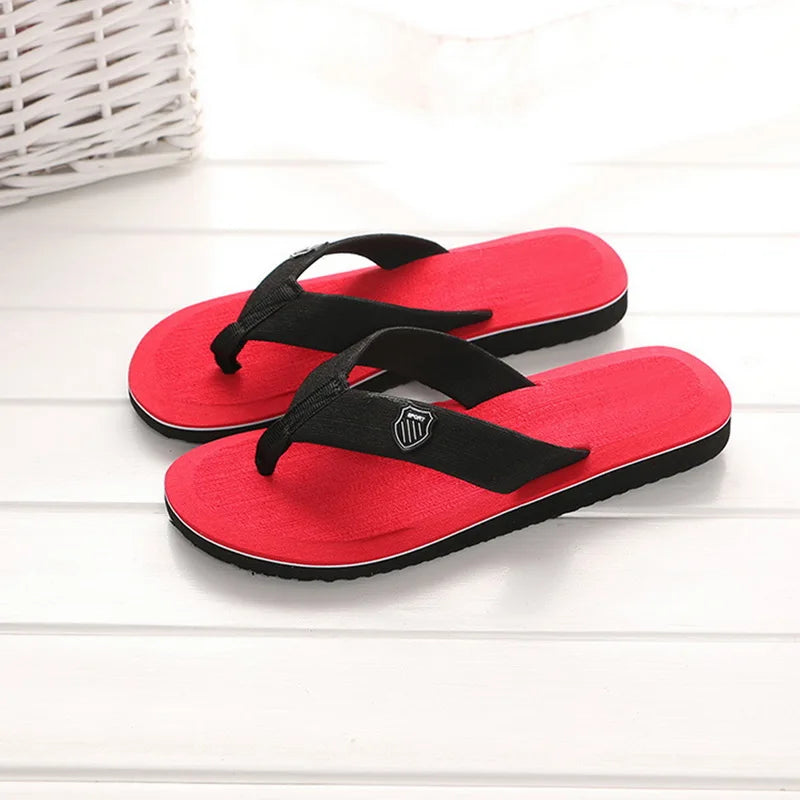 Men Slippers Big Size Summer Breathable Beach Leisure Shoes Slip On Mens Flip Flops Lightweight Soft Unisex Slipper Zapatillas