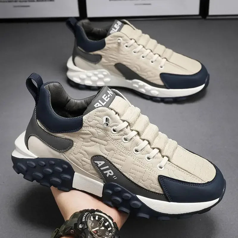 Men Shoes  Cross Border Platform Rubber Men's Sneaker Summer Men Sneakers Non-Slip Male Tennis Shoes Gym Running Sports Shoes