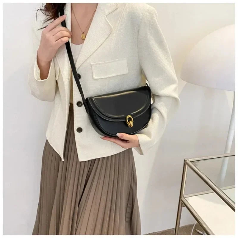 Luxury Designer PU Leather Shoulder Handbags