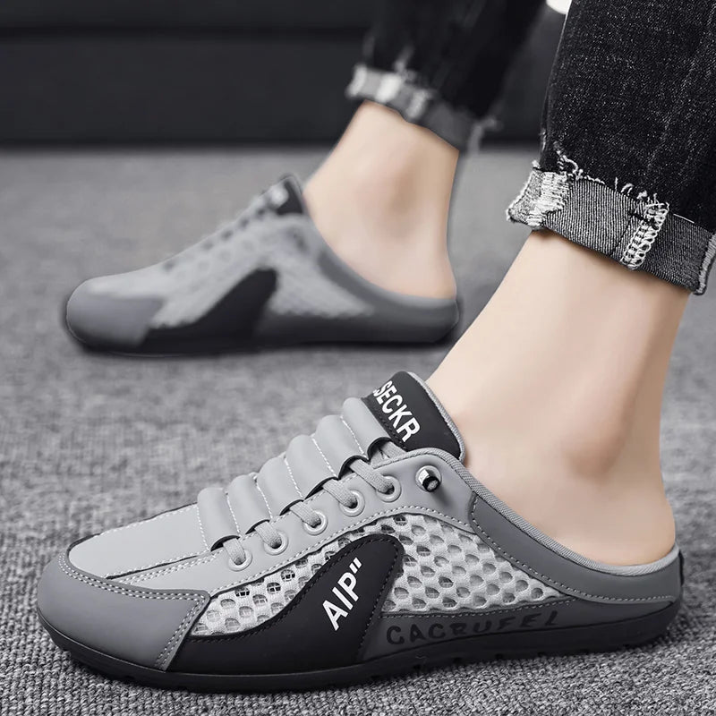 Men's New Fashionable Casual Shoes Breathable Mesh Classic Design Lightweight Comfortable Trendy and Versatile Casual Shoes