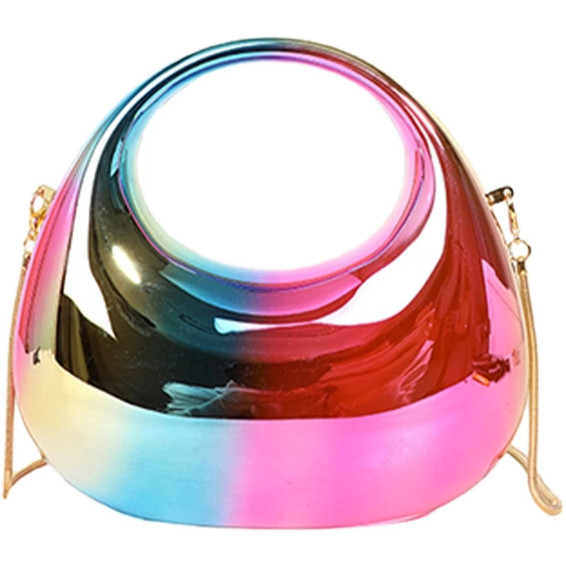 Clutch Bag Top Handle Acrylic