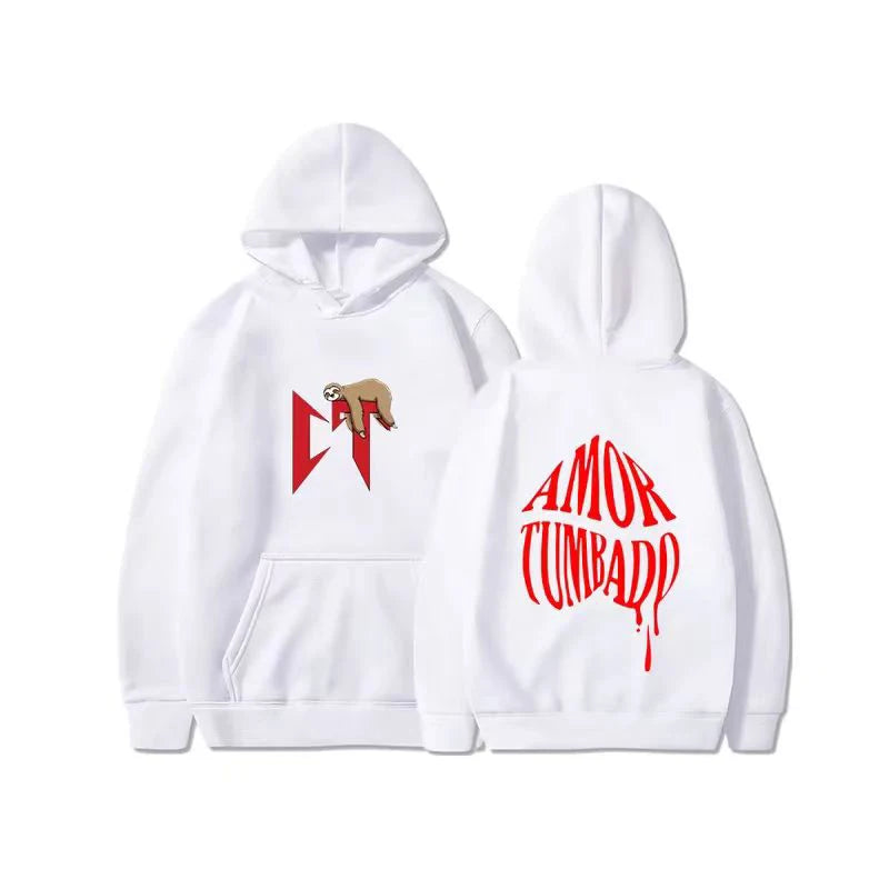 Men’s loose trend pullover hoodie