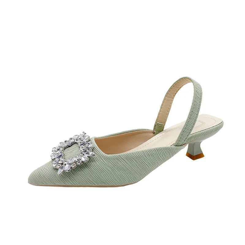 Women’s shoes Pointed Toe Rhinestone