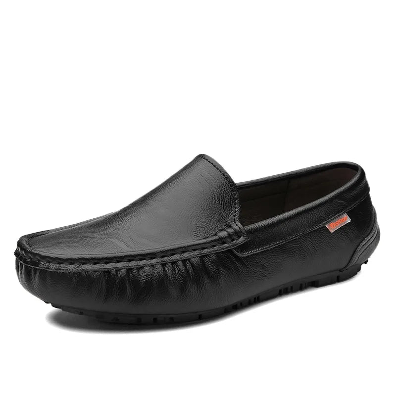 Breathable Leather Men Loafers