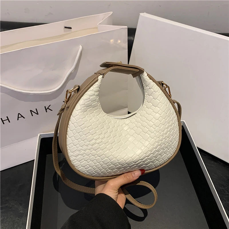 New Fashionable Simple Casual Retro Handheld Single Shoulder Crossbody Bag