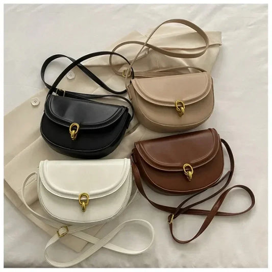 Luxury Designer PU Leather Shoulder Handbags