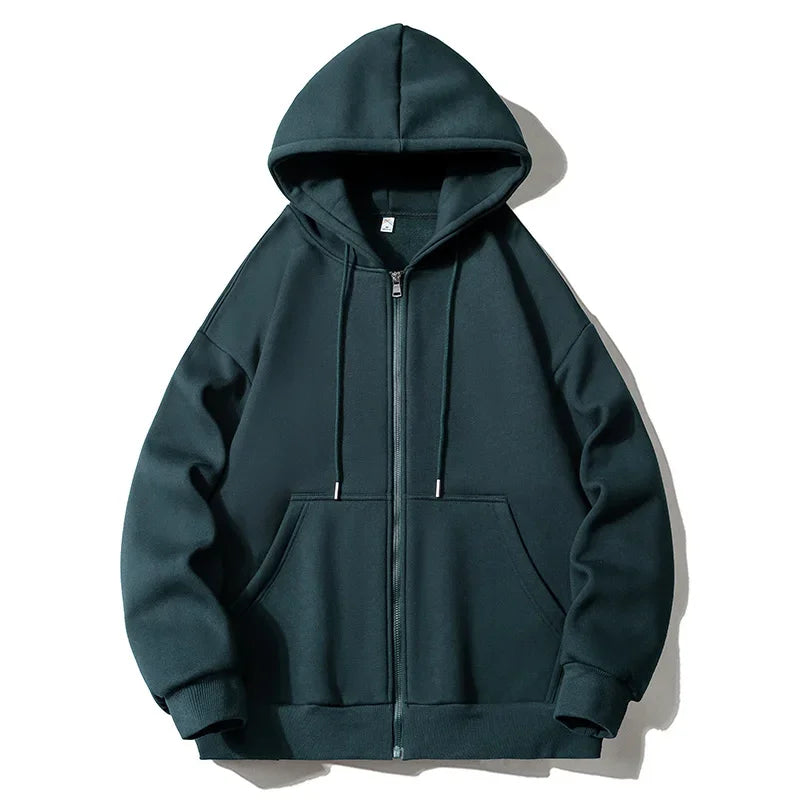 Winter Hoodie Sweatshirt Jacket