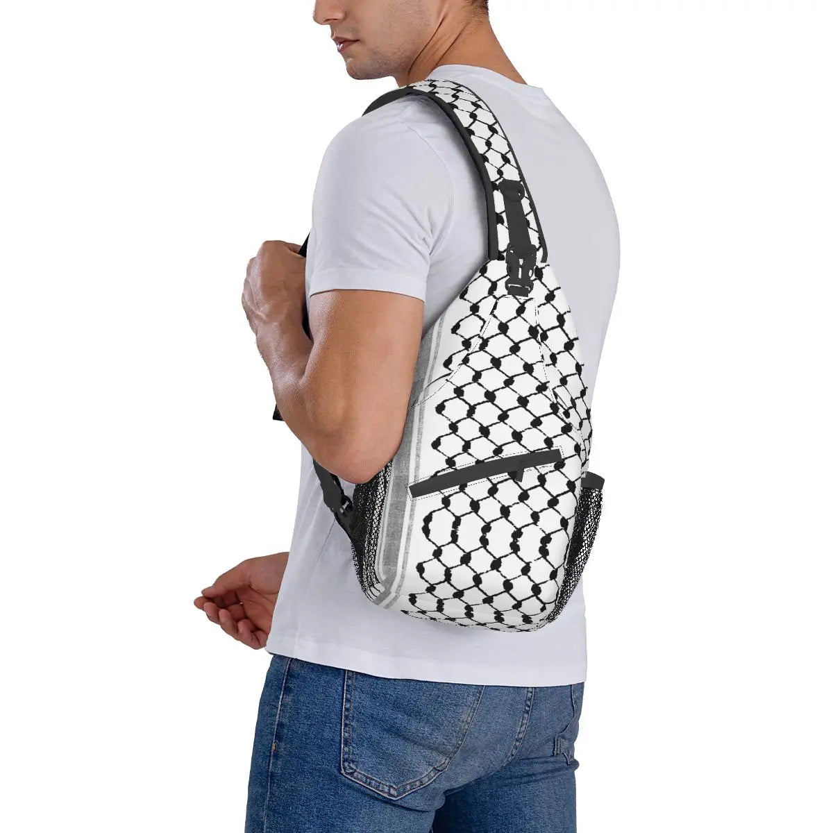 Sling Bag Printed Shoulder Backpack