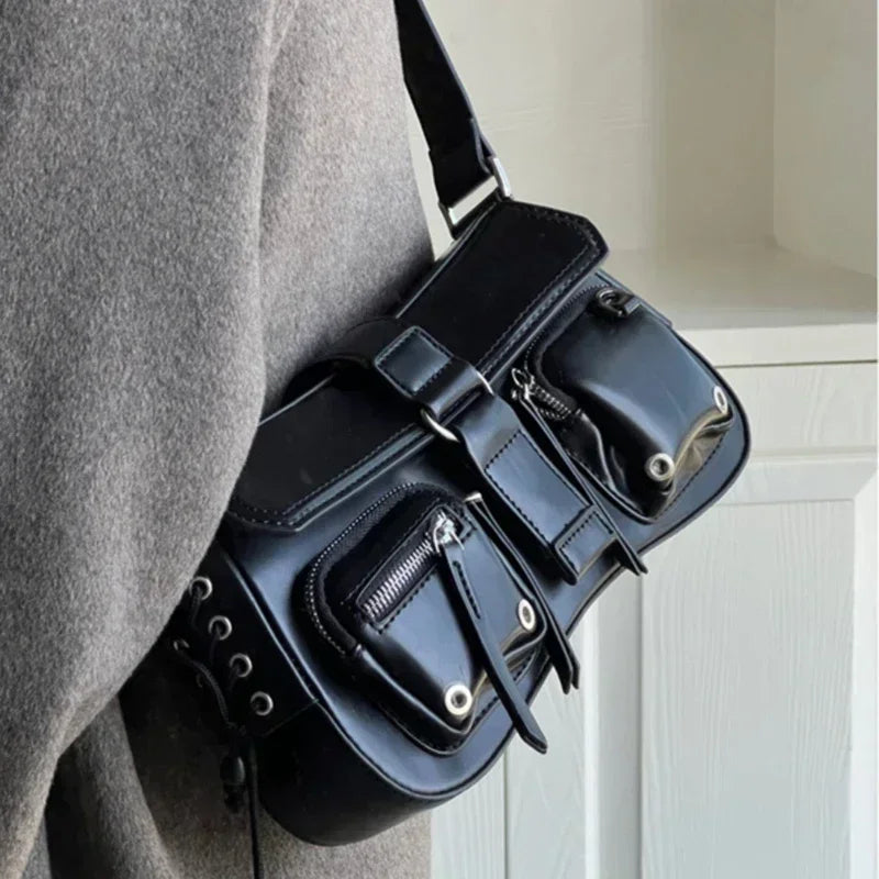 Women’s bag Gothic Black Hand Bag Aesthetic