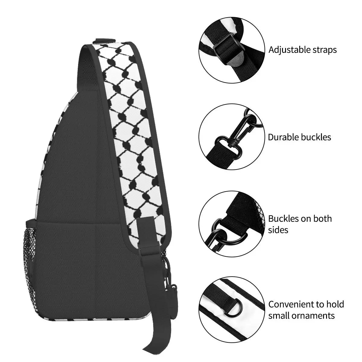 Sling Bag Printed Shoulder Backpack