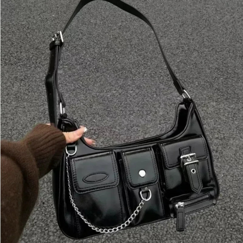 Women’s bag Gothic Black Hand Bag Aesthetic