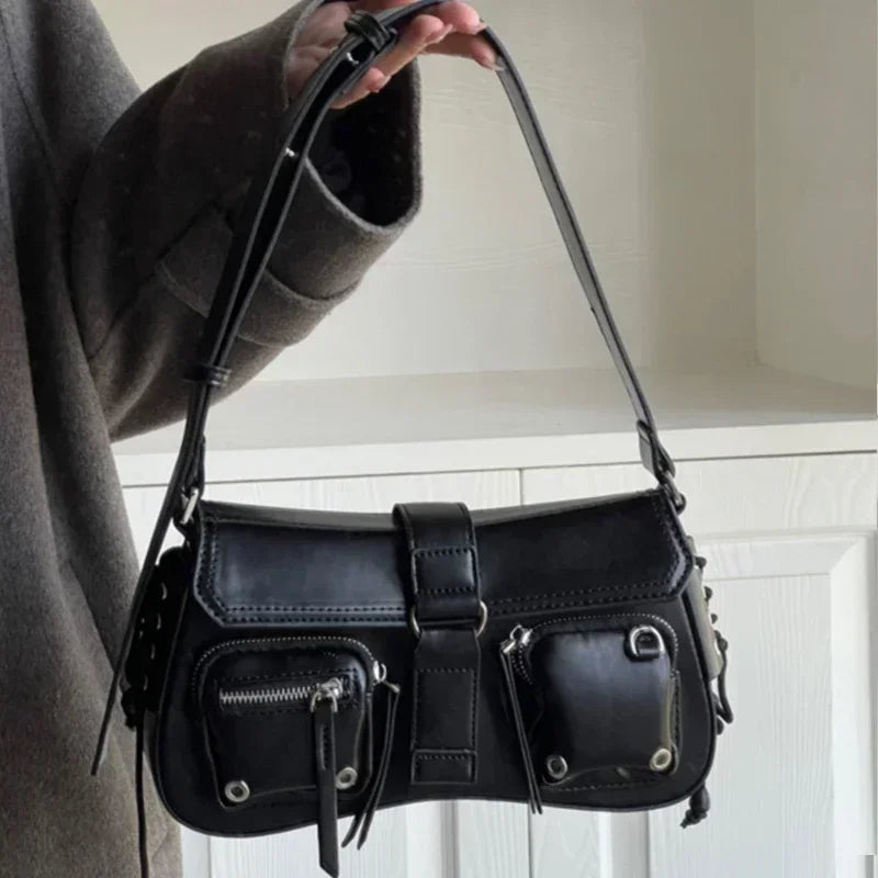 Women’s bag Gothic Black Hand Bag Aesthetic